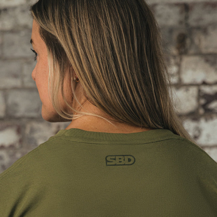 Crop Top (Olive Green) Resolve