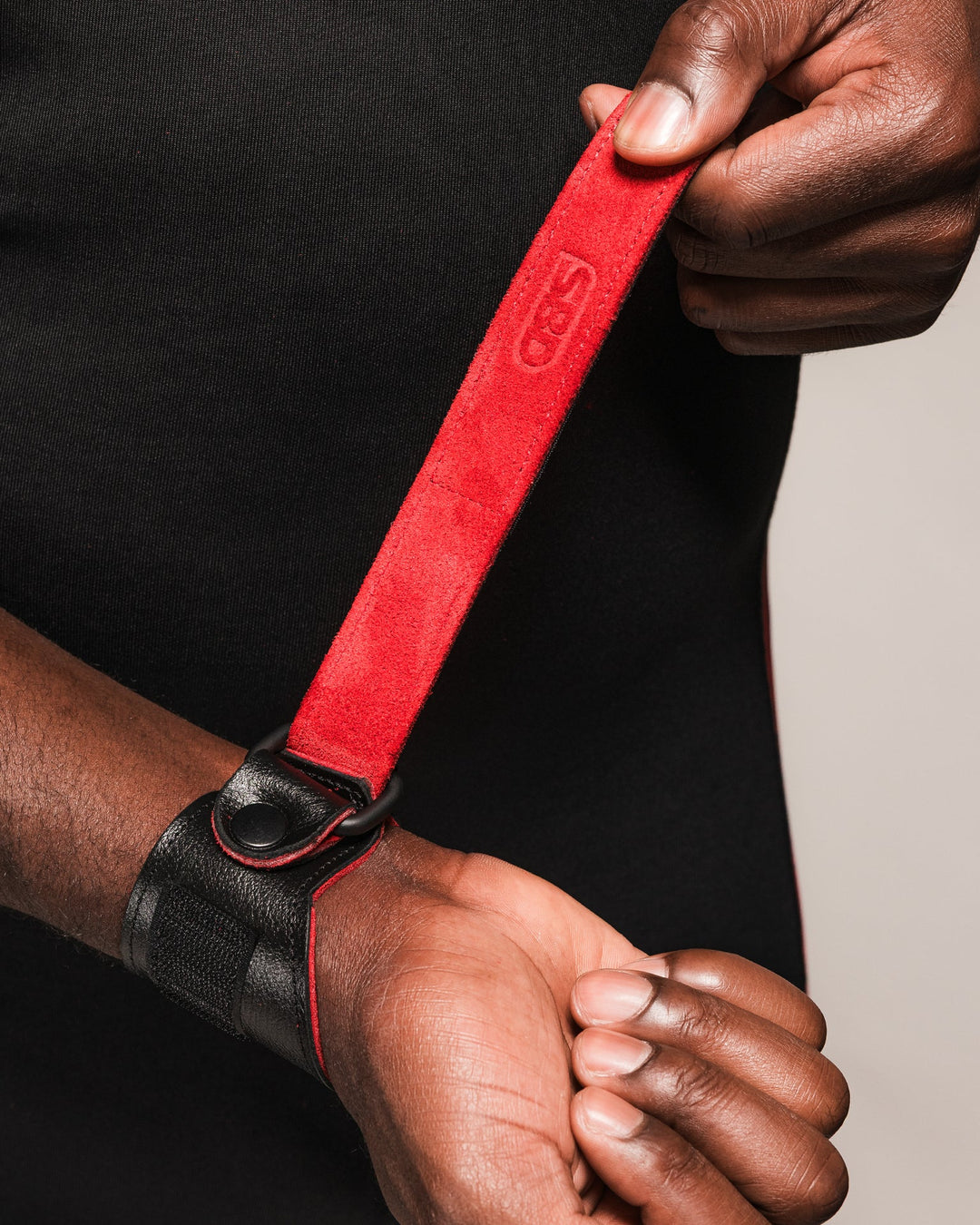 Fasce Polsi Weightlifting - cuoio
