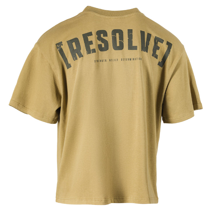 T-shirt Oversize Unisex Resolve - Sabbia