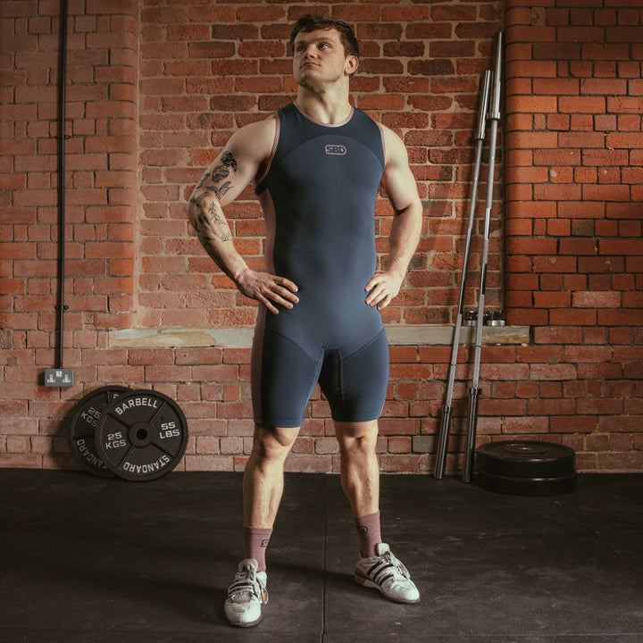 Singlet Navy Weightlifting Serenity - Uomo
